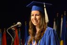 Lindsey Anderson balanced internships at USA Today and The Washington Post and her position as Editor in Chief of The Eagle with a focus on academic excellence, graduating summa cum laude.