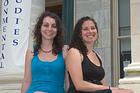 Tasia Poinsatte, left, and Autumn Rauchwerk won NOAA's Ernest F. Hollings scholarships.