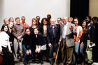 Community members join American University students for a screening of documentaries about the Anacostia River