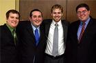 Matt Handverger, Alex Prescott, Andy MacCracken and Colin Miselman.
