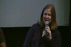 Video still from the panel discussion for The Other City.