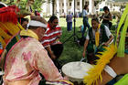 Native American drumming