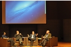 Panelists at Beauty and the Brain colloquium