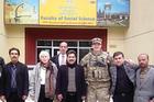 Ben Jensen at Kabul University