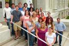 SOC Campaign U class photo with professor Lenny Steinhorn