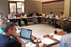 Journalists meet to establish the Investigative News Network.
