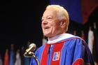 Seven-time Emmy winner Bob Schieffer addressed the 2011 School of Communication commencement ceremony on May 7.