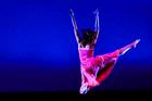 Performing art student dance rehearsal