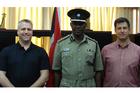 Professor Ed Maguire of American University, with Commissioner Trinidad and Tobago Police Service James Philbert, and<br />Professor Charles Katz of Arizona State University.