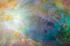 An image taken by the Hubble Telescope.