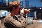 Intern Constantine Skenderis shoots, edits, and produces video as part of his internship with USA Today.