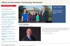 OIT Fall 2012 Newsletter Cover