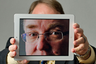 Michael O'Connell graduated the Interactive Journalism MA program in 2012. Photo by Deb Cobb