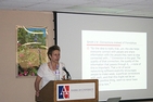 Beate Roessler presenting at the 54th annual Bishop John Fletcher Hurst Philosophy Lecture.