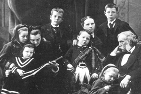 Photo of 19th century family
