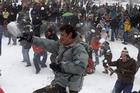 SOC Snowball fight