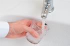 Faucet with tap water