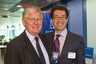 CCPS director Professor James Thurber with Norm Eisen, special counsel for ethics and government reform at the White House.