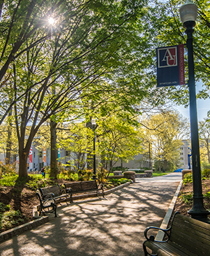 Sunny Day of AU Quad