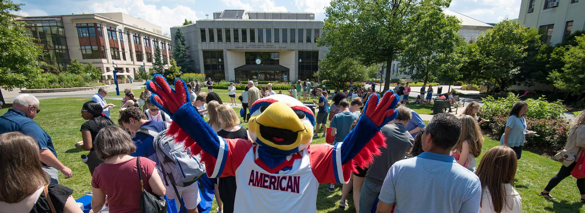 Clawed the Eagle on AU's Campus