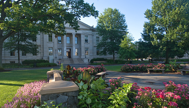 AU quad in spring