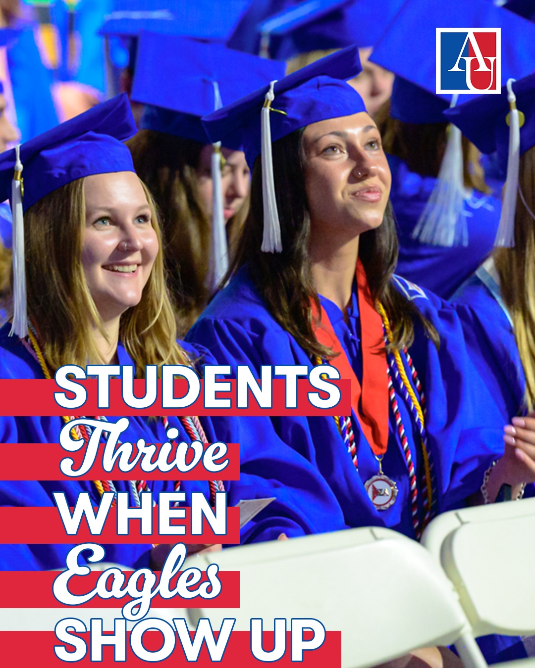 Students thrive when Eagles Show Up.