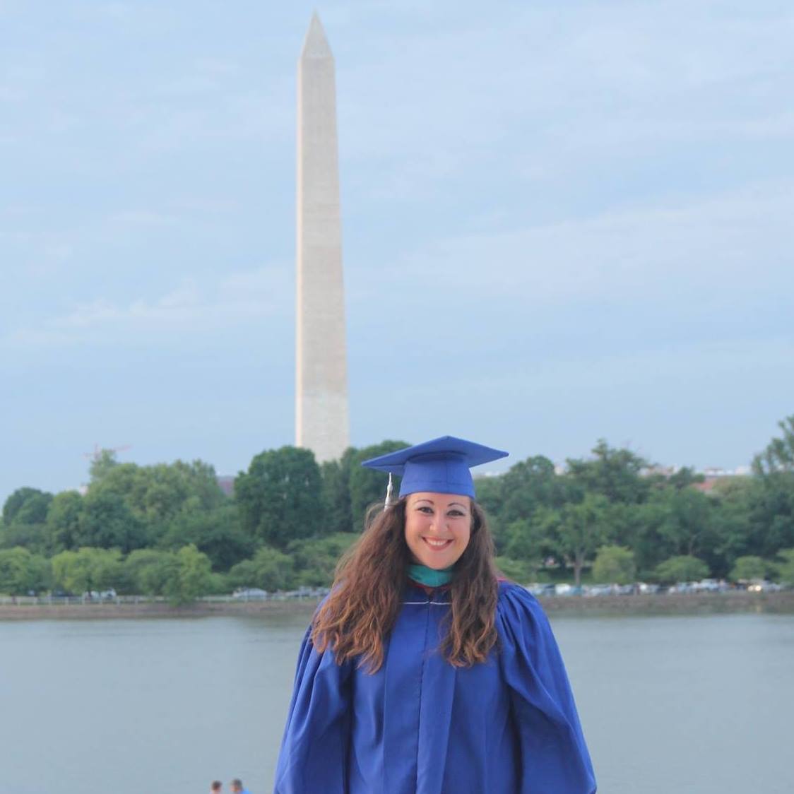 Janina Acevedo-Yates smiling after graduation