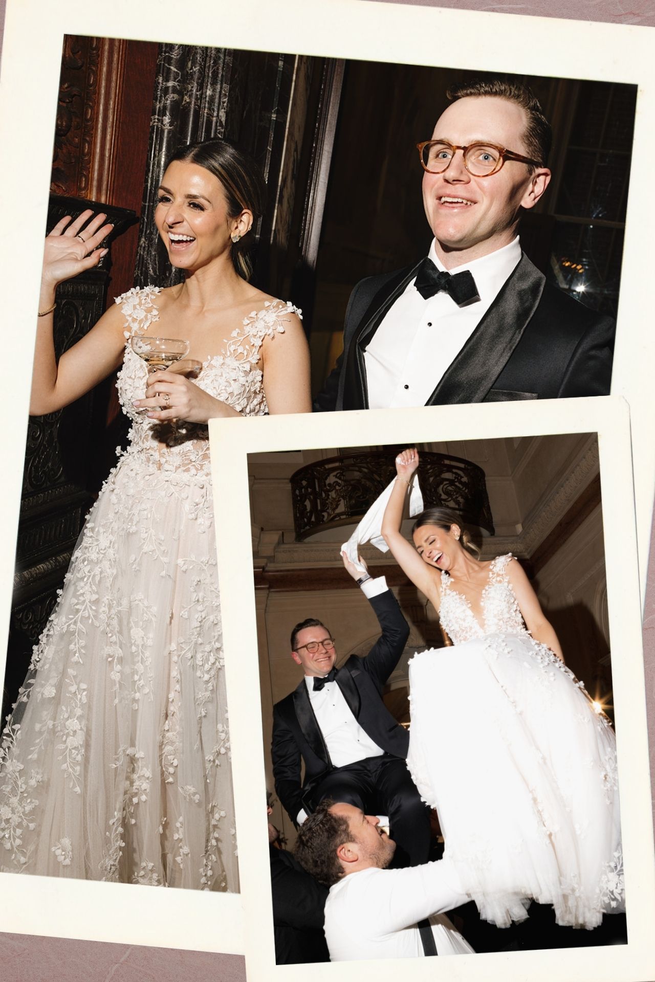AU alumni John Verderame and Phoebe Varunok wedding photos.