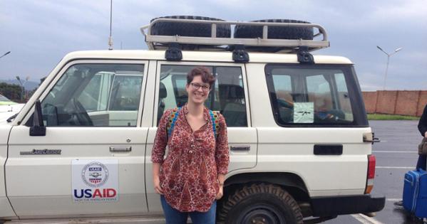 A. Eriksen shown in the Peace Corps