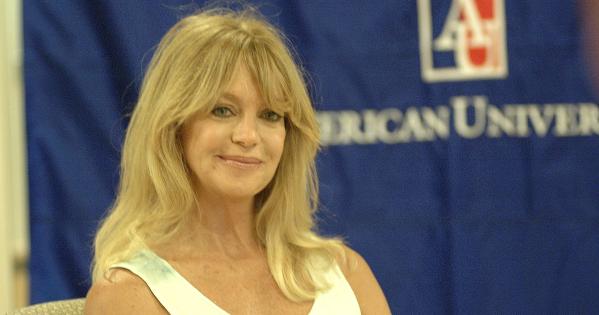 Goldie Hawn at American University