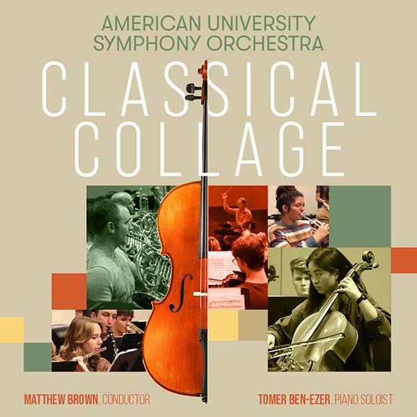 AU Symphony Orchestra: Classical Collage. Matthew Brown, Conductor; Tomer Ben-Ezer, Piano Soloist