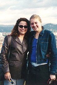 Maricarmen, founding director, with AU Abroad Assistant Director Brita Doyle