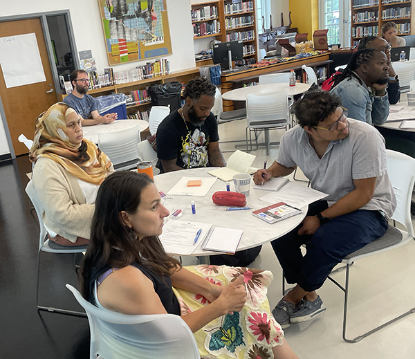 Faculty and staff at the Doctorate in Education retreat, July 2025