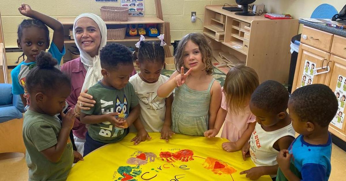 Sahar Elbeih volunteering at Easterseals