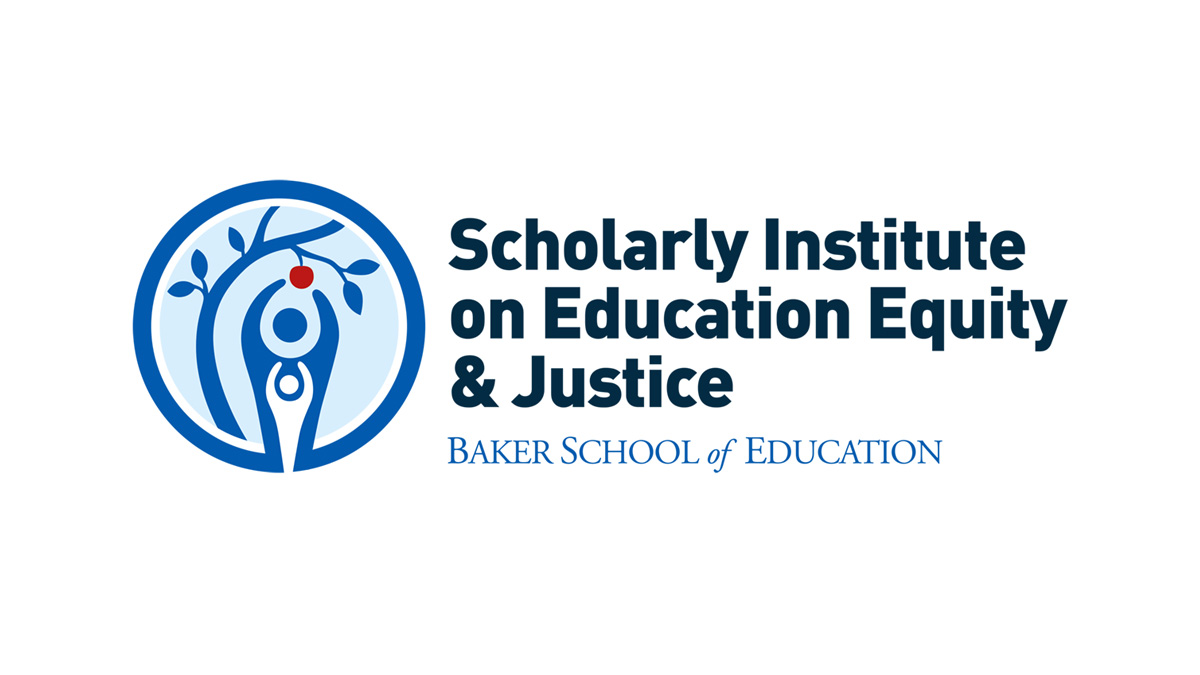 Logo for the Scholarly Institute on Education, Equity, and Justice