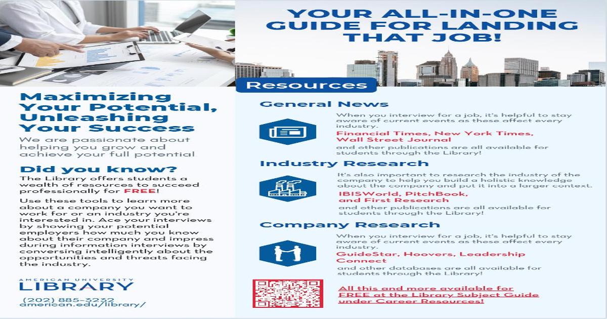 Explore Library Career Resources
