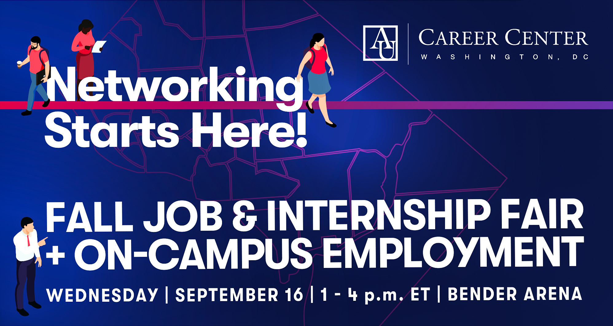 Fall Job and Internship Fair and On-campus Employment-web2