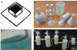 Various 3D printed objects
