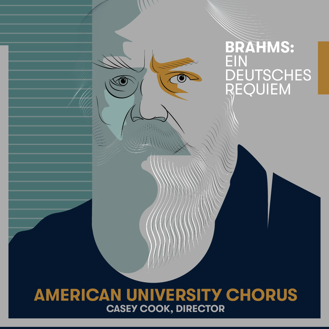 Brahms: Ein Deutsches Requiem. American University Chorus. Casey Cook, Director