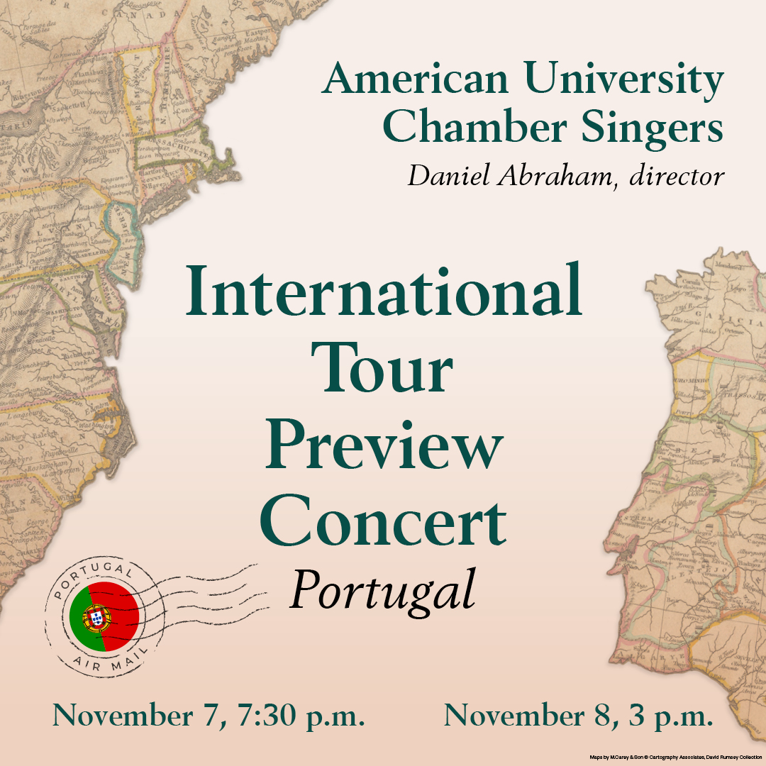 AU Chamber Singers International Tour Preview Concert Portugal