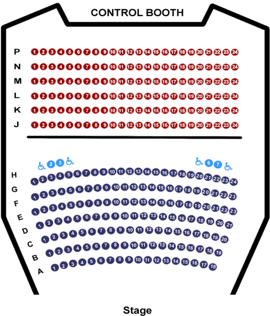 Booth Theater Seating Chart