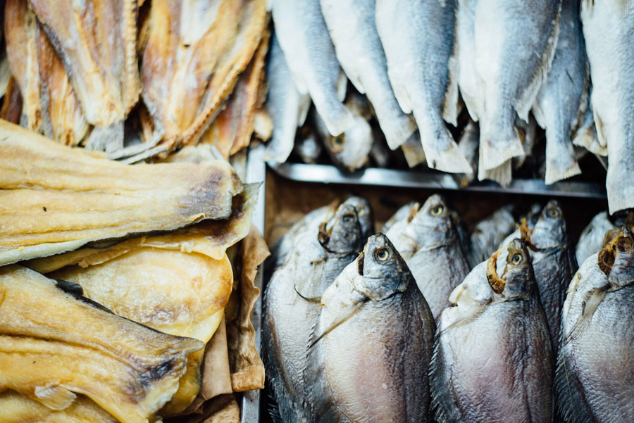 Cured fish