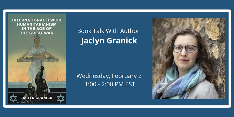 Book talk with Jaclyn Grancik