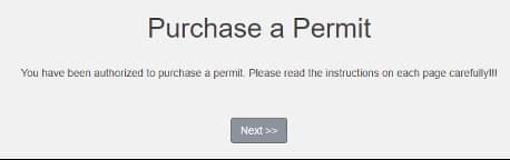 Purchase a permit, Next