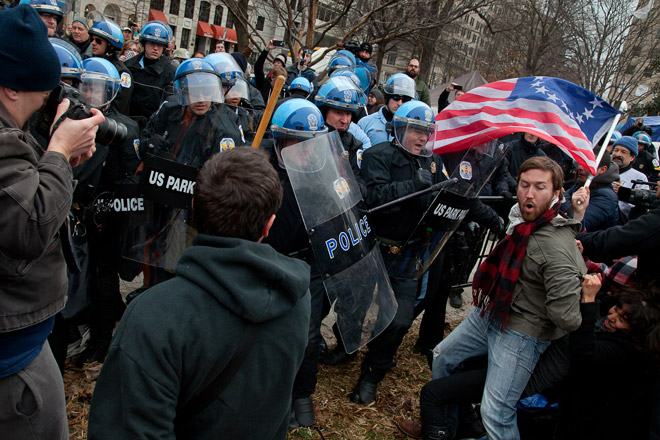 Lucian, Occupy DC Eviction