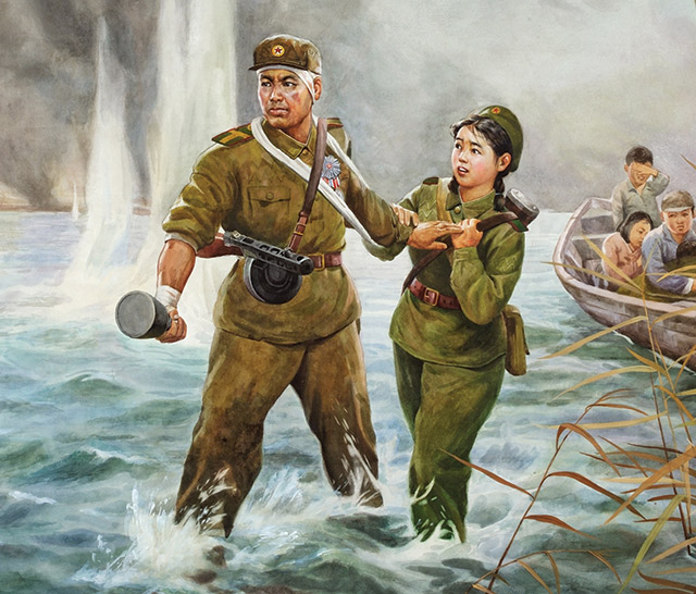 north korean paintings