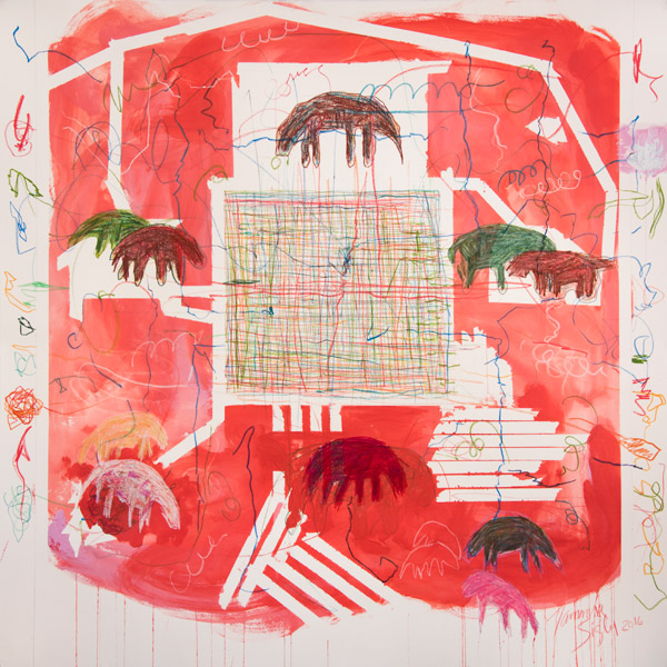 Tammra Sigler, A Very Serious Garden, Invaded