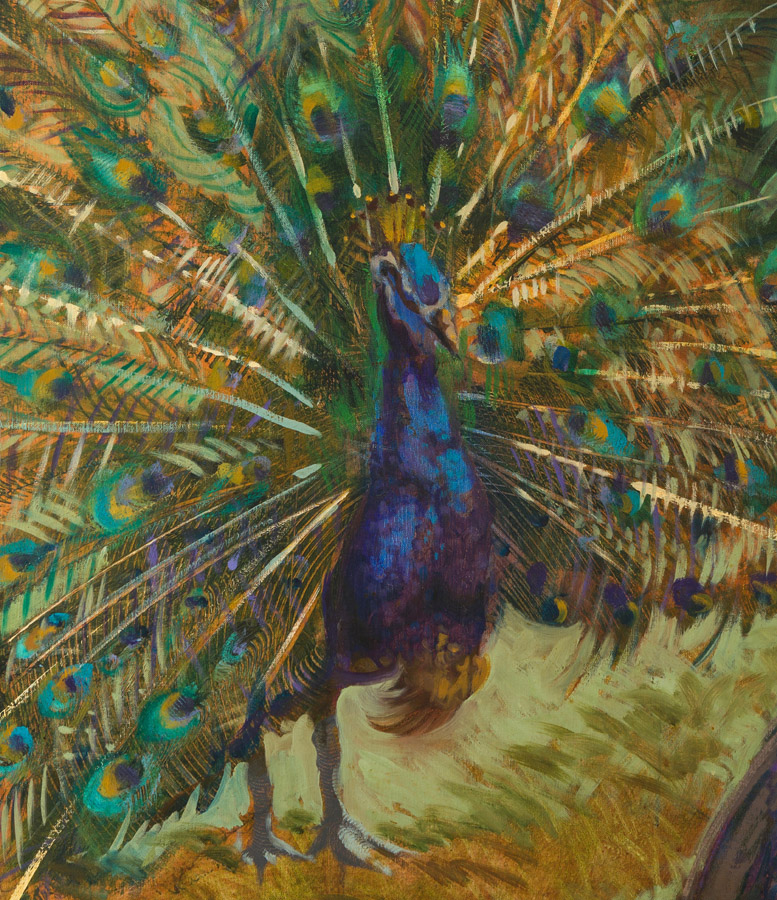 William Woodward, Arcadia (Panel Three detail), 1980.