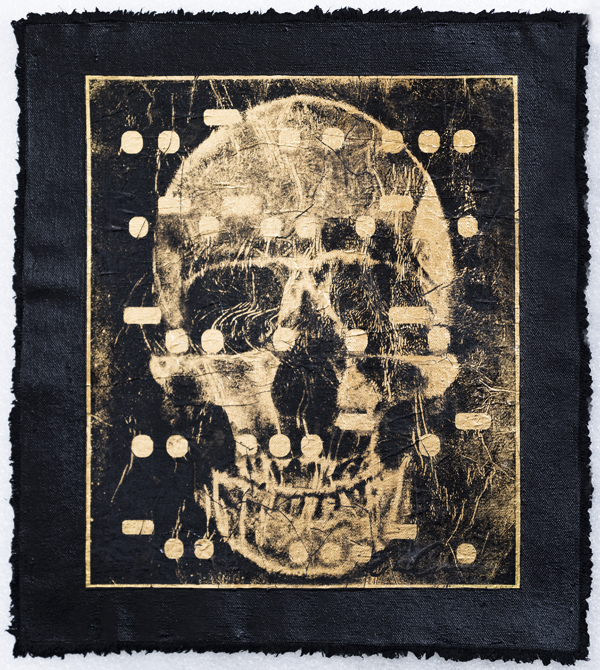 Bill Claps, It’s All Derivative, The Skull, Negative, 2014.