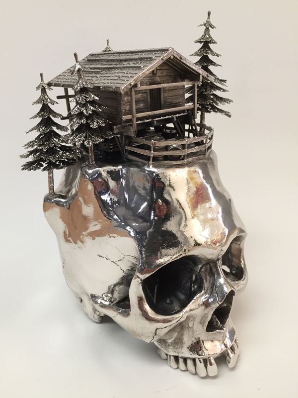 Frodo Mikkelsen, Untitled (Skull #3), 2018.